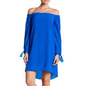 NWT A by Amanda Desiree Long Sleeve Off-the-Shoulder Dress S